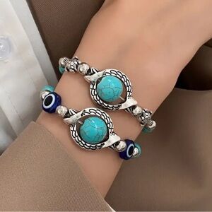 Evil Eye Beaded Bracelet